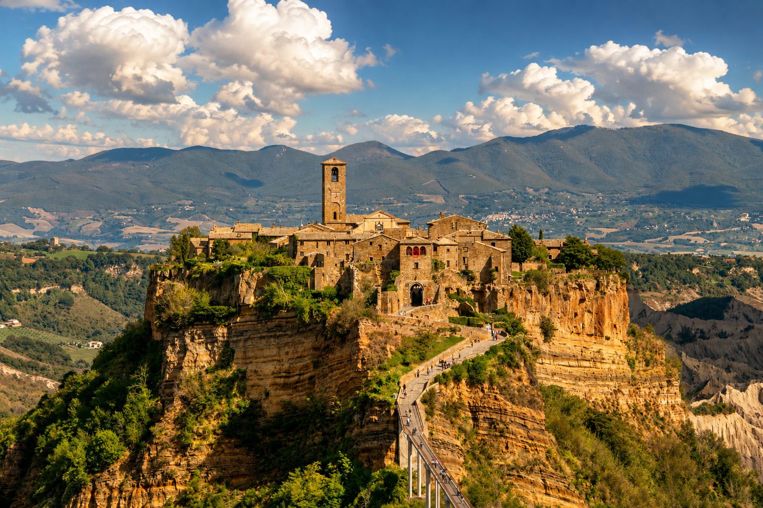 Civita di Bagnoregio — panorama