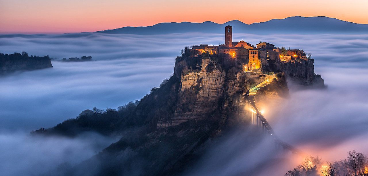 Civita di Bagnoregio — all'alba